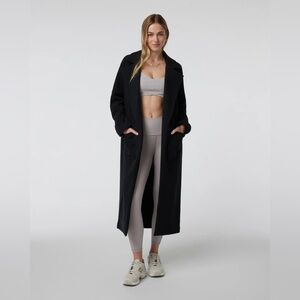 NEW Vuori Restore Trench Coat in Black